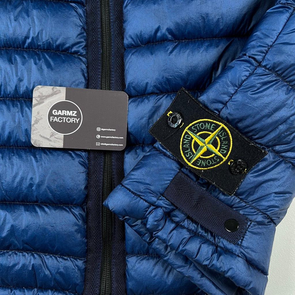 Stone Island Garment Dyed Down Gilet Blue – Garmz Factory