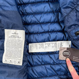 Stone Island - Garment Dyed Down Gilet Blue