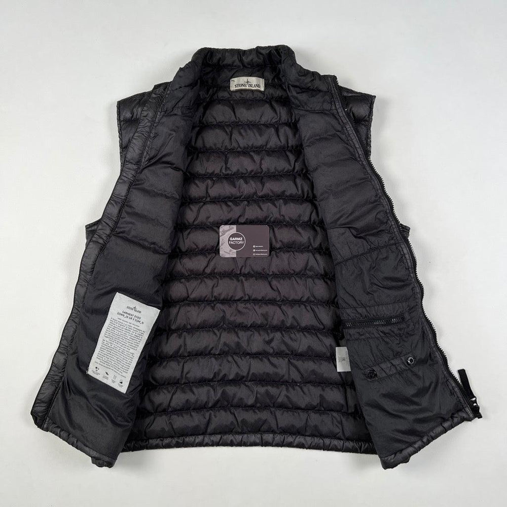 Stone Island Garment Dyed Down Gilet Grey – Garmz Factory