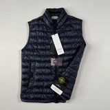 Stone Island - Garment Dyed Down Gilet Navy