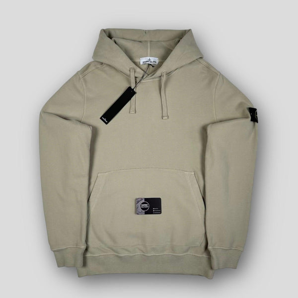 Stone Island - Garment Dyed Hoody Beige