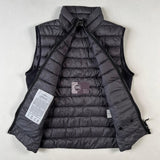 Stone Island - Garment Dyed Micro Yarn Down Gilet Grey