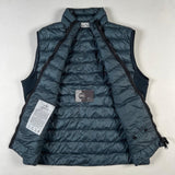Stone Island - Garment Dyed Micro Yarn Down Gilet Teal