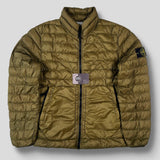 Stone Island - Garment Dyed Micro Yarn Down Puffer Khaki