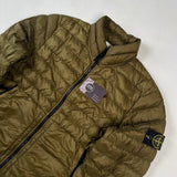 Stone Island - Garment Dyed Micro Yarn Down Puffer Khaki