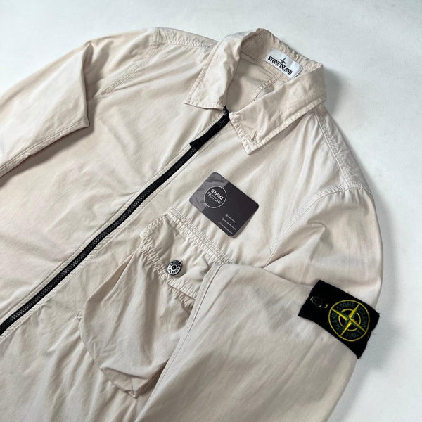 Stone Island - Garment Dyed Overshirt Beige