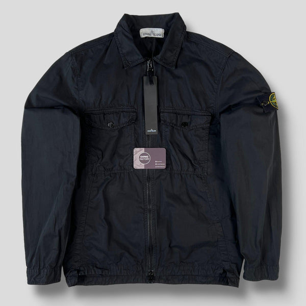 Stone Island - Garment Dyed Overshirt Black