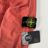 Stone Island - Garment Dyed Overshirt Rust