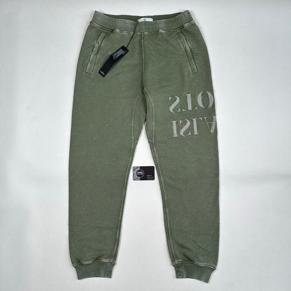 Stone island garment dyed sweat pant 2025