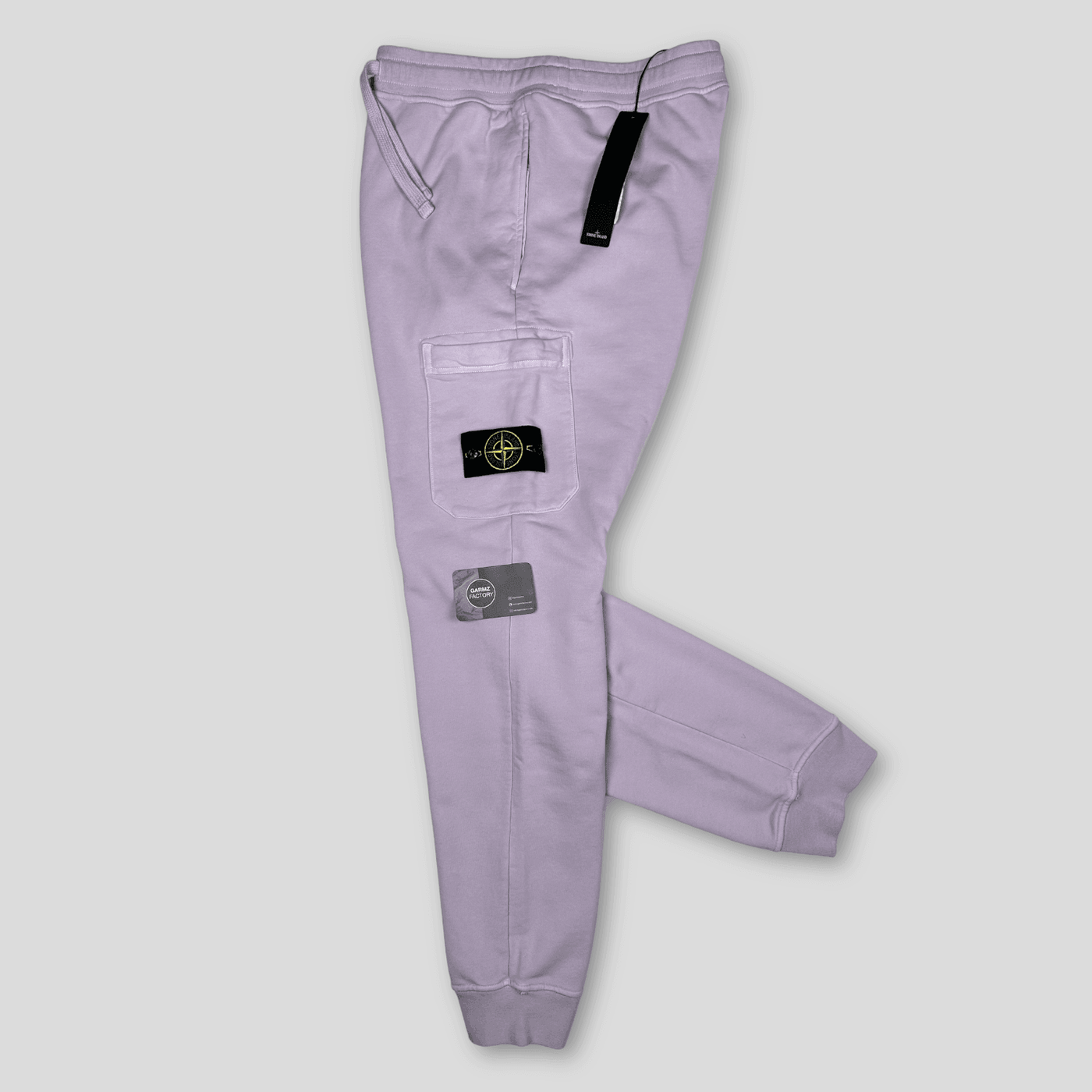 Stone Island Garment Dyed Sweatpants Pink Garmz Factory