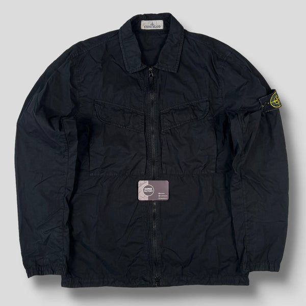 Stone island on sale washed canvas overshirt