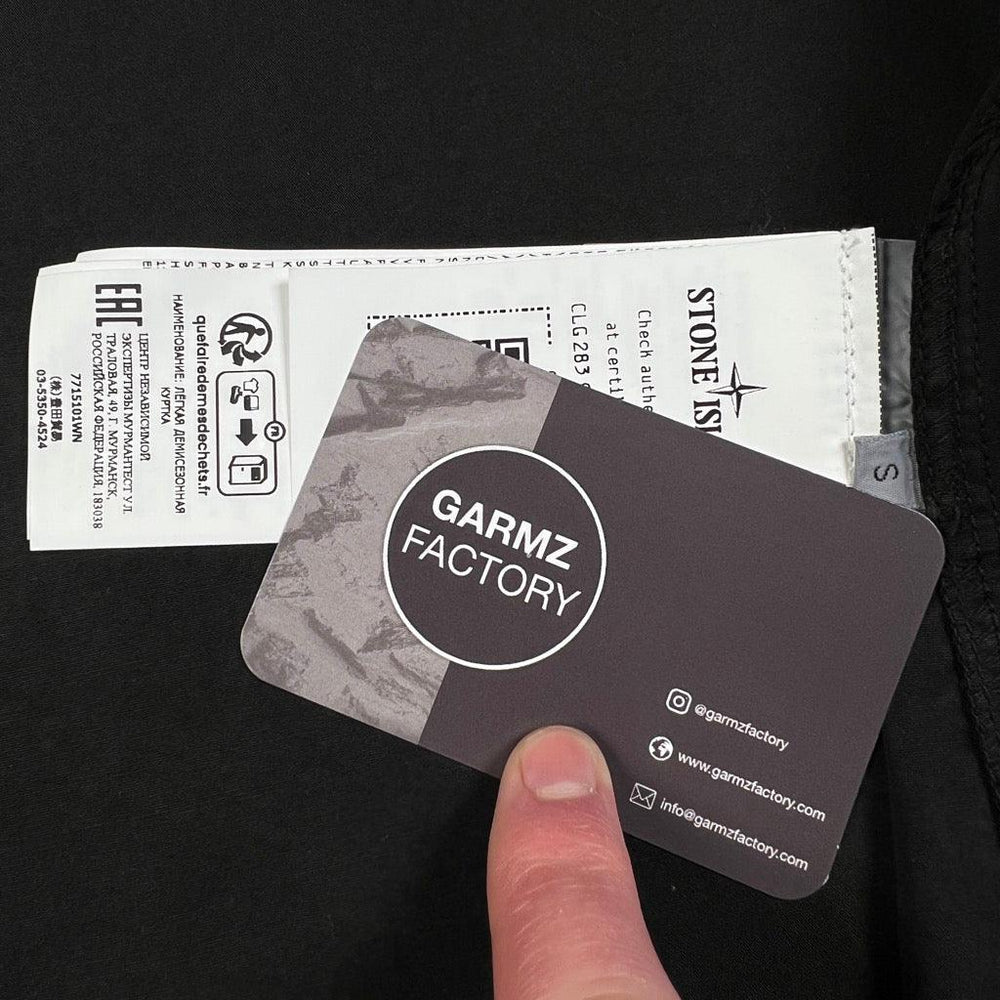 Stone Island Garment Dyed Wash Overshirt Black – Garmz Factory