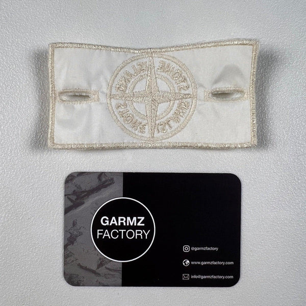 Stone Island - Ghost Piece Badge White