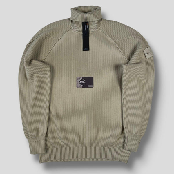 Stone Island - Ghost Roll Neck Jumper Cream