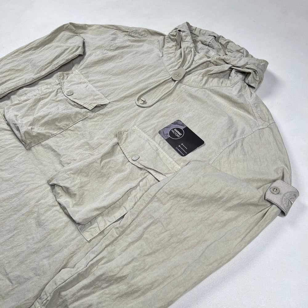 Stone Island Ghost Smock Pullover Beige – Garmz Factory