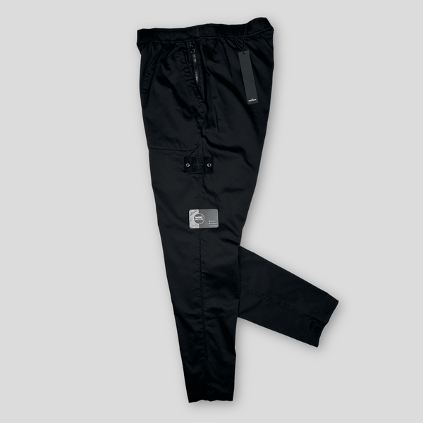 Stone Island - Ghost Track Cargo Trousers Black
