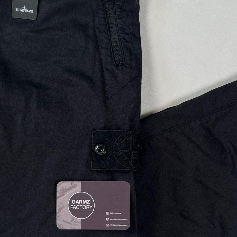 Stone Island Ghost Track Cargo Trousers Type RE-T Black