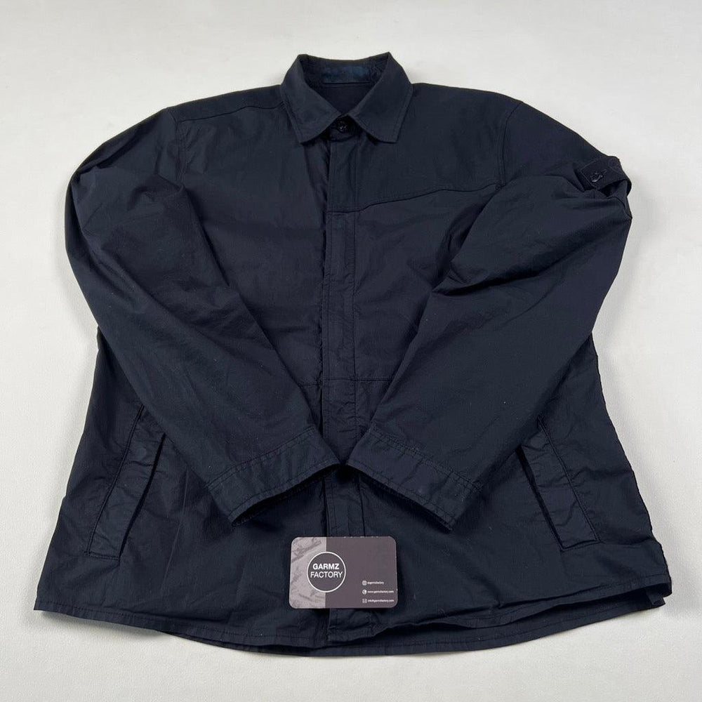 Island Ghost Piece Navy Blue Stone Island Overshirt Stone Island