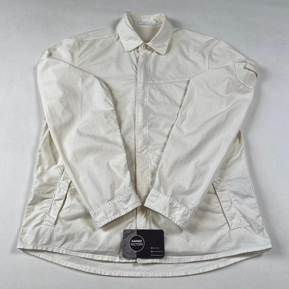 Stone Island Ghost Zip Overshirt White – Garmz Factory
