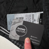 Stone Island - Grid Check Camo Cargo Trousers Black/Grey