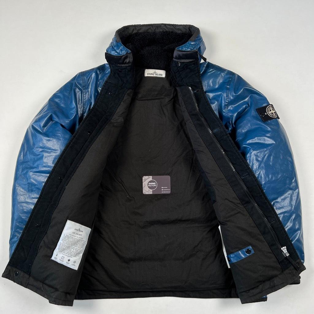 Stone Island Ice Jacket Blue Garmz Factory