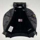 Stone Island - Lamy Flock Hooded Jacket Charcoal