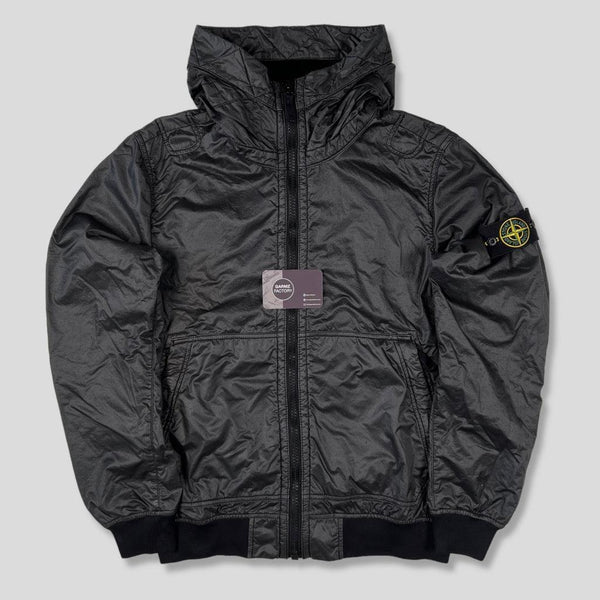 Stone Island - Lamy Flock Hooded Jacket Grey