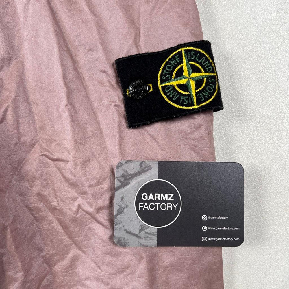 Stone Island Lamy Flock Hooded Jacket Pink – Garmz Factory Stone Island Lamy Flock Hooded Jacket Pink – Garmz Factory