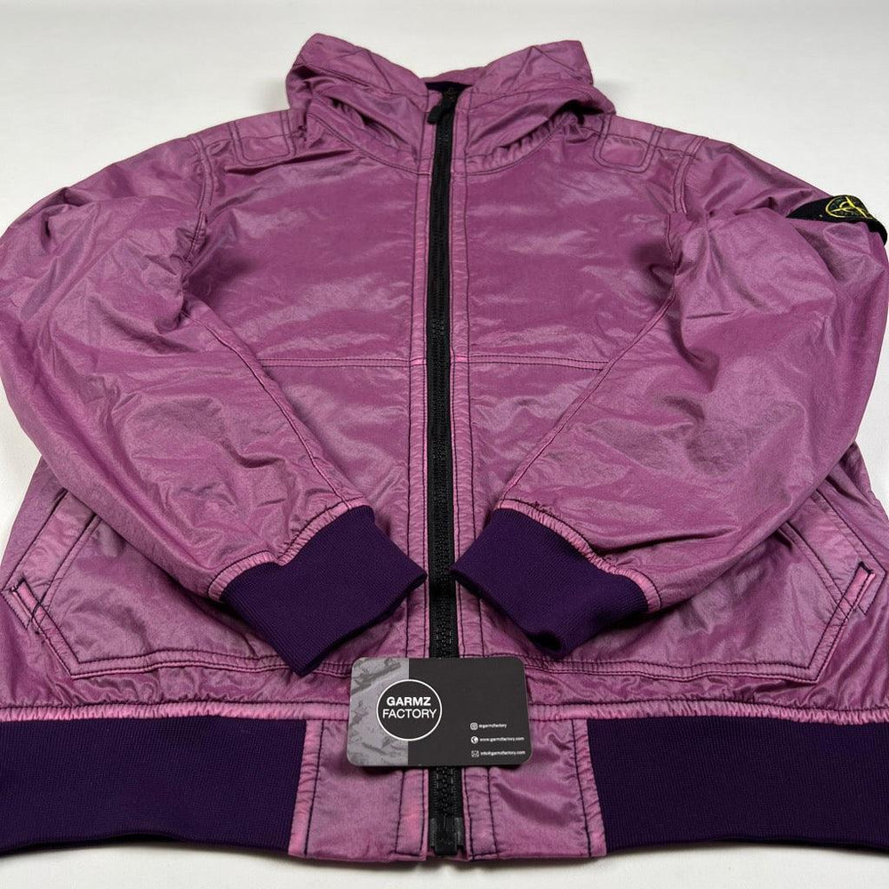 ジャケット・アウター stone  lamy Flock Jacket Stone Island Lamy Flock Hooded Jacket Charcoal – Garmz Factory