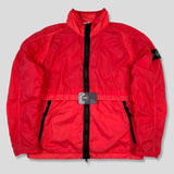Stone Island - Lamy Velour Track Jacket Red