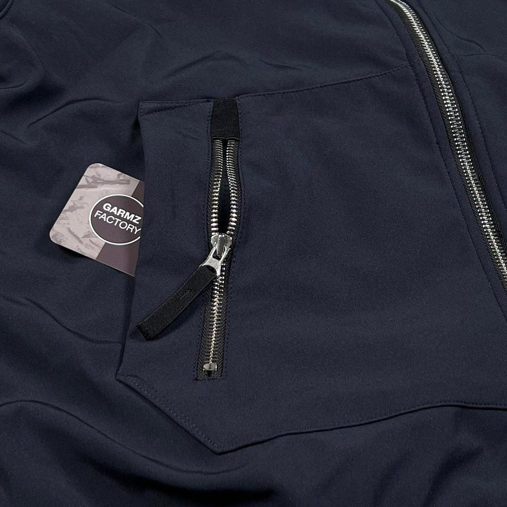 STONE ISLAND: Light Soft Shell-r_e.dye® technology jacket - Blue