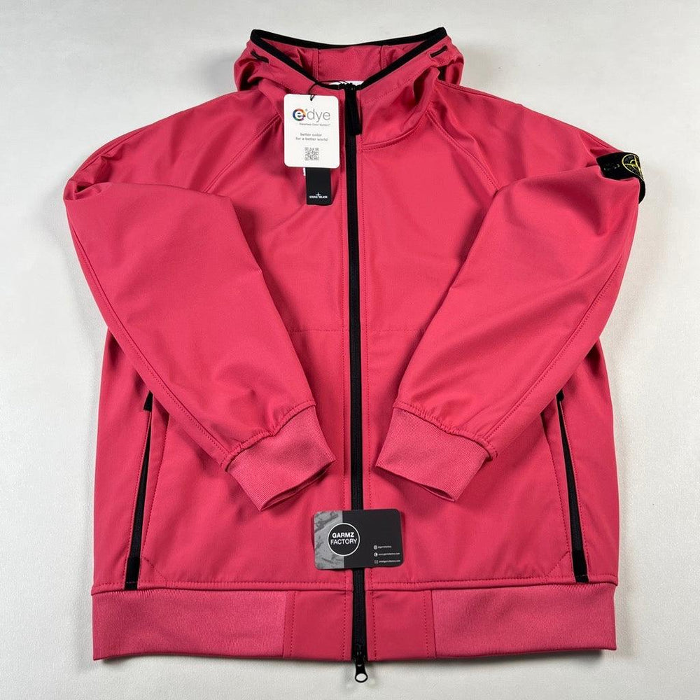 Stone island soft shell pink sale