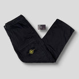 Stone Island - Logo Patch Cargo Trousers Type LO Black