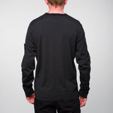 Stone Island - Long Sleeve T-shirt Washed Black