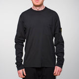 Stone Island - Long Sleeve T-shirt Washed Black