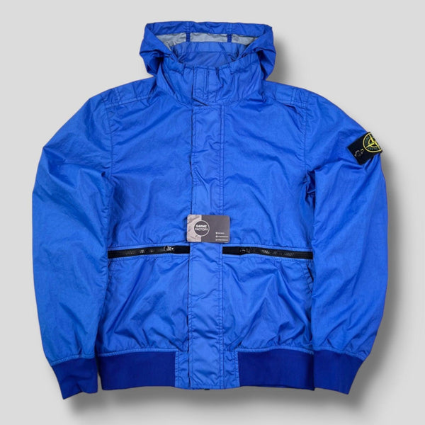 Stone Island - Membrana 3L TC Hooded Jacket Blue