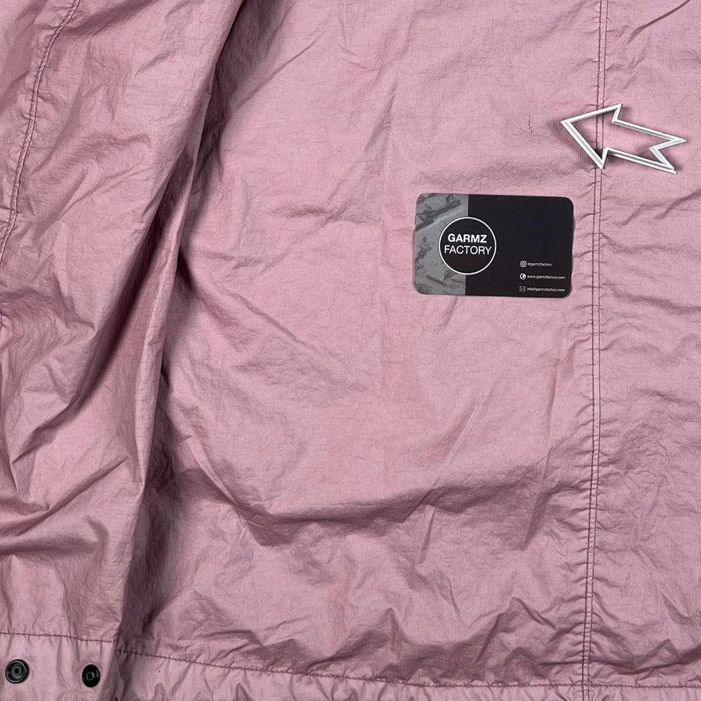 Stone Island Membrana 3L Tc Hooded Jacket Pink – Garmz Factory