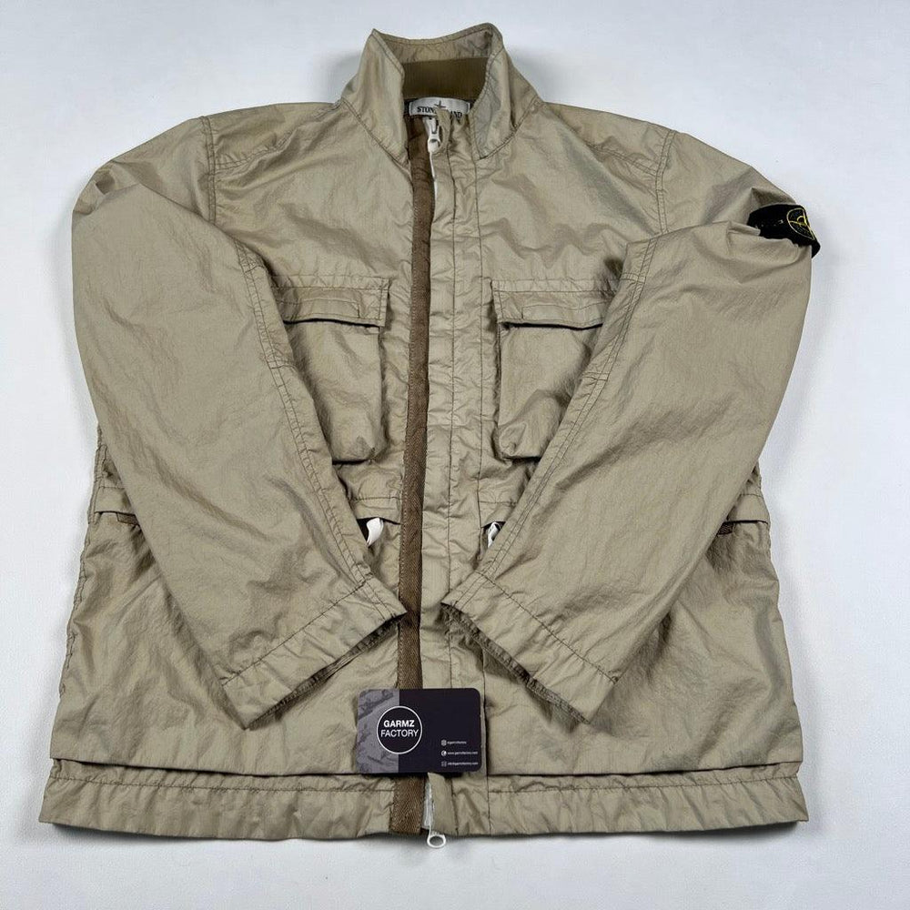 Stone Island Membrana 3L Tc Jacket Beige – Garmz Factory