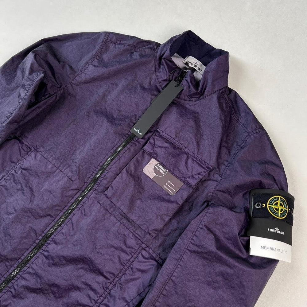 【極美品】STONE ISLAND MEMBRANA 3L TC Stone Island Membrana 3L Tc Jacket Green – Garmz Factory