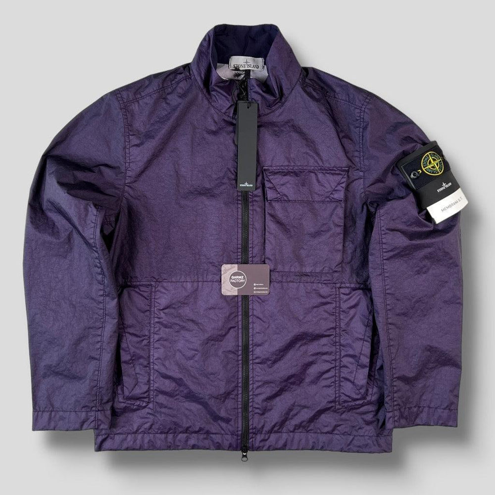 Stone Island Membrana 3L TC Jacket Purple – Garmz Factory