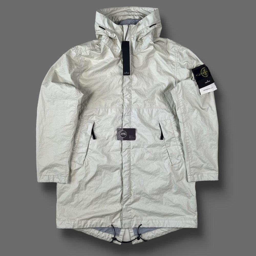 Stone Island Membrana 3L TC Parka Jacket Biege – Garmz Factory