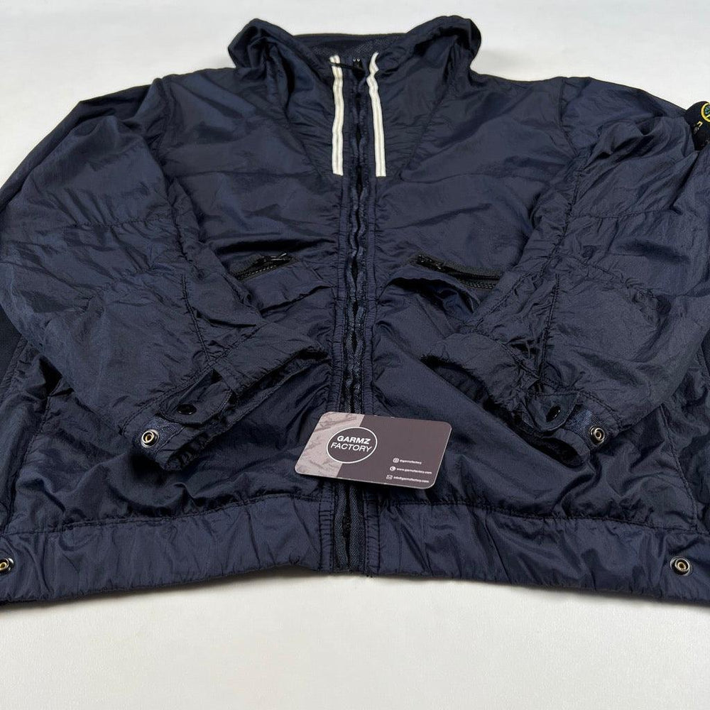 Stone Island Membrana TC Hooded Jacket Navy – Garmz Factory