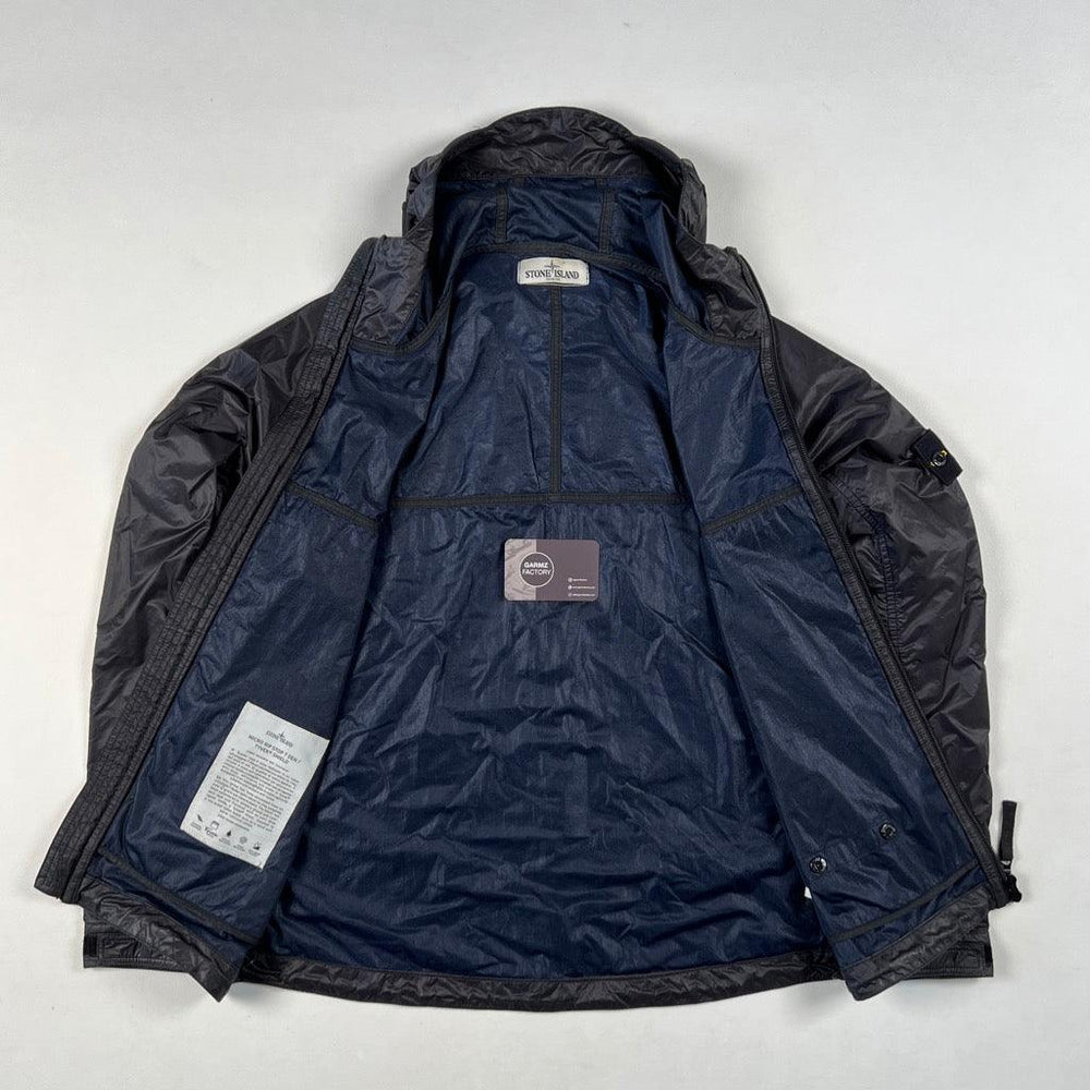 Stone Island Micro Ripstop Tyvek Shield Jacket Black – Garmz Factory