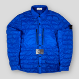 Stone Island - Micro Yarn Down Overshirt Blue