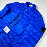 Stone Island - Micro Yarn Down Overshirt Blue