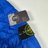 Stone Island - Micro Yarn Down Overshirt Blue