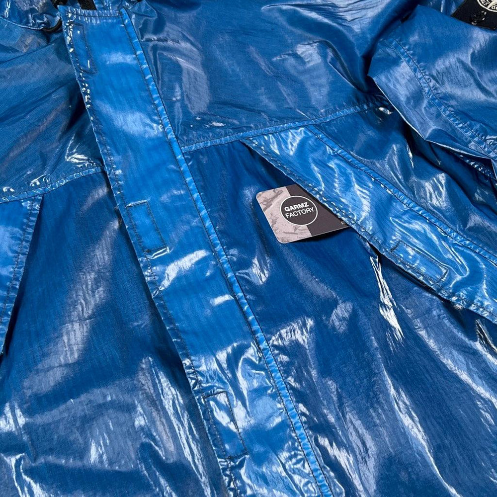 Stone Island Mussola Prismatica Hooded Jacket Blue – Garmz Factory