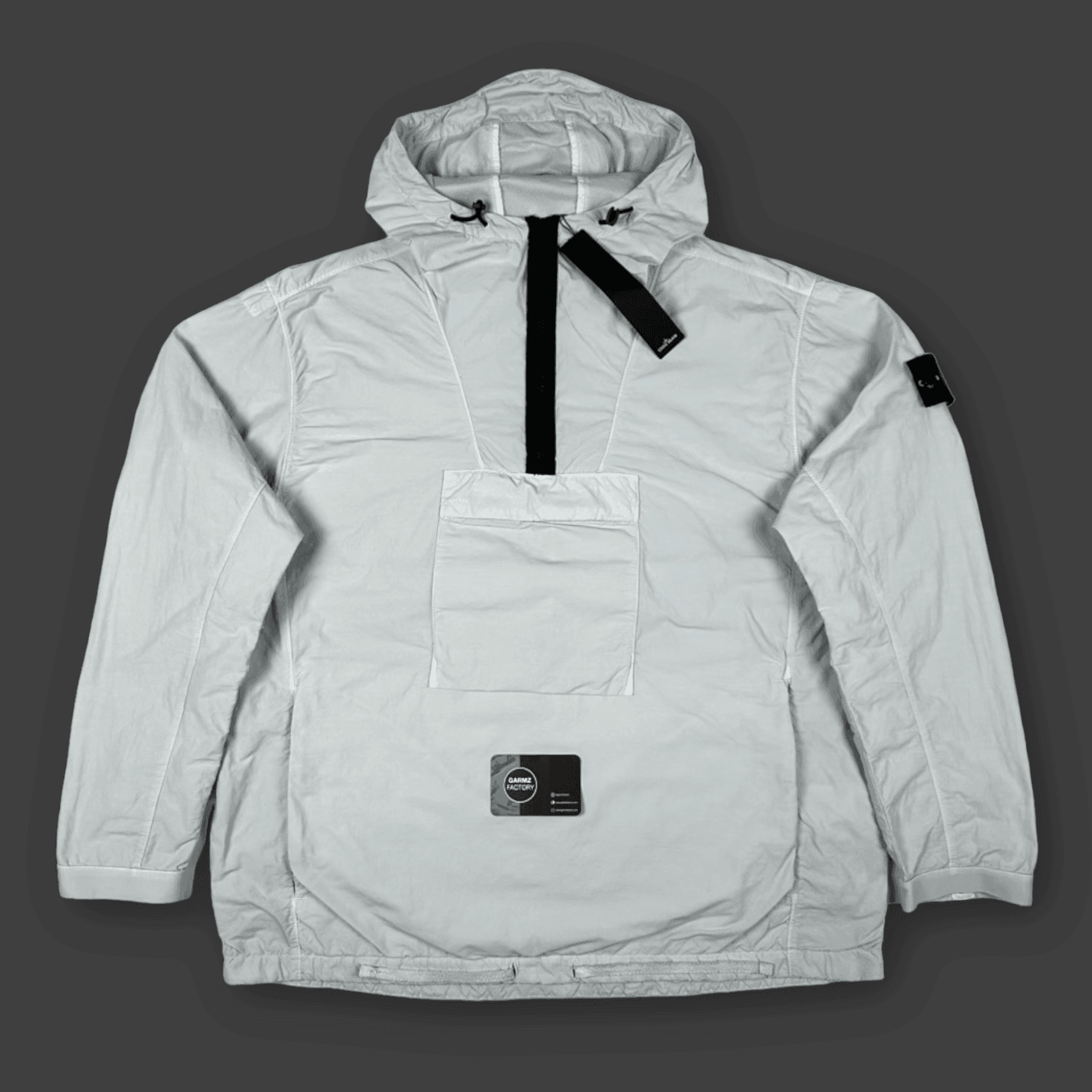 Stone Island Naslan Light 1/2 Zip Smock Pullover Blue – Garmz Factory