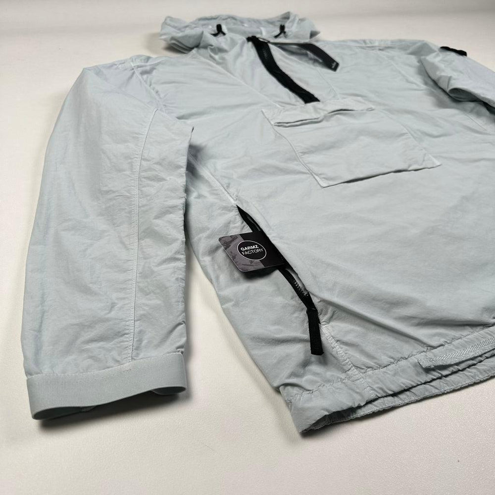 Stone Island Naslan Light 1/2 Zip Smock Pullover Blue – Garmz Factory