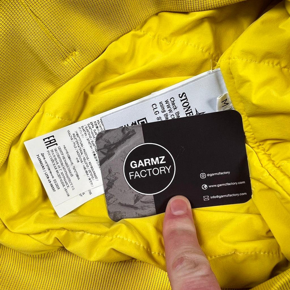 Stone Island Nike Comfort Tech Composite Jumper Yellow – Garmz Factory